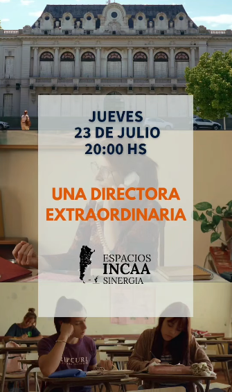 Espacio INCAA - Cartelera de cine en Sala Sinergia